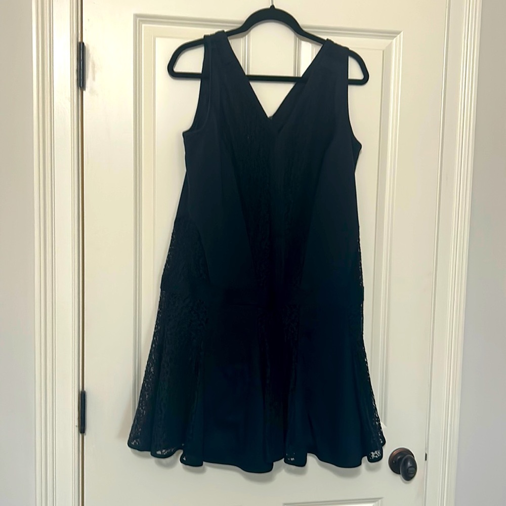 Ann Taylor lace drop waist dress